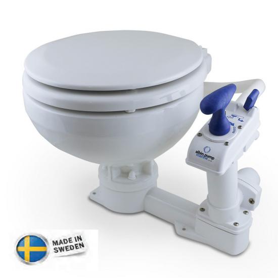 Albin Pump Marine Tekne / Karavan Manual Büyük Taş Tuvalet